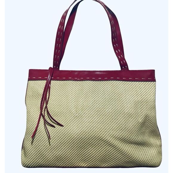 Valerie Stevens Straw Tote - Picture 2 of 7